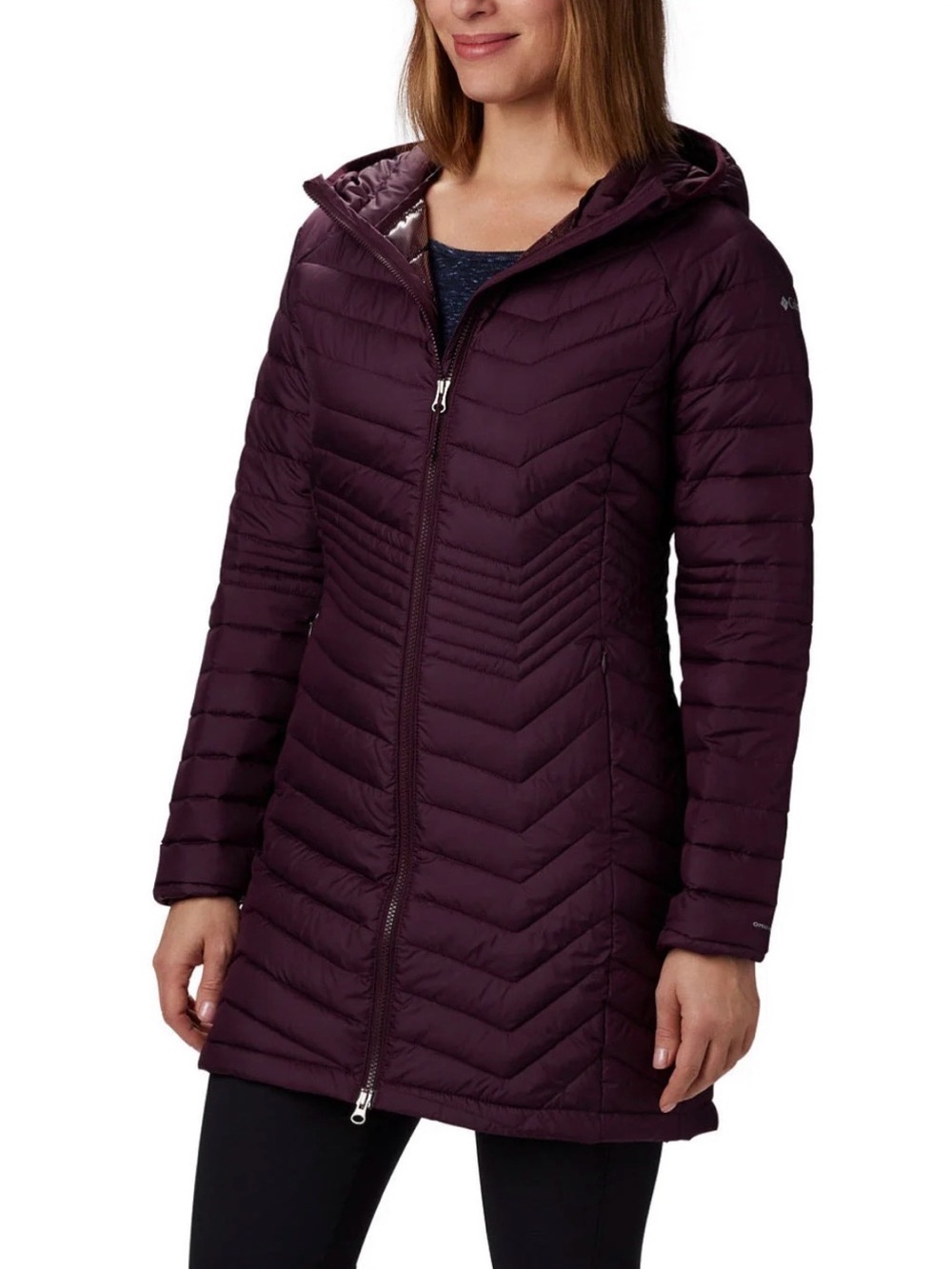 Columbia Women's Purple Powder Lite Mid Jacket